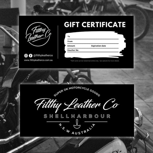 Filthy Leather Co Gift Card