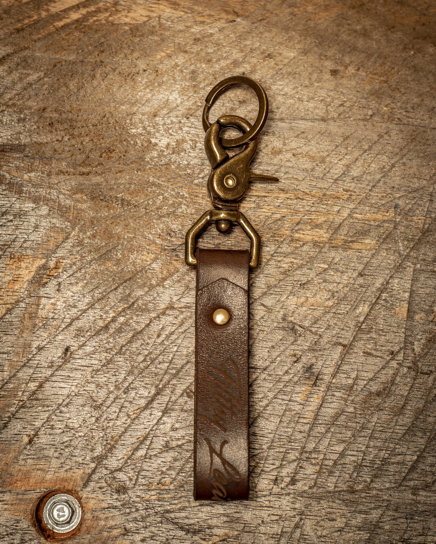 Leather Key Fob